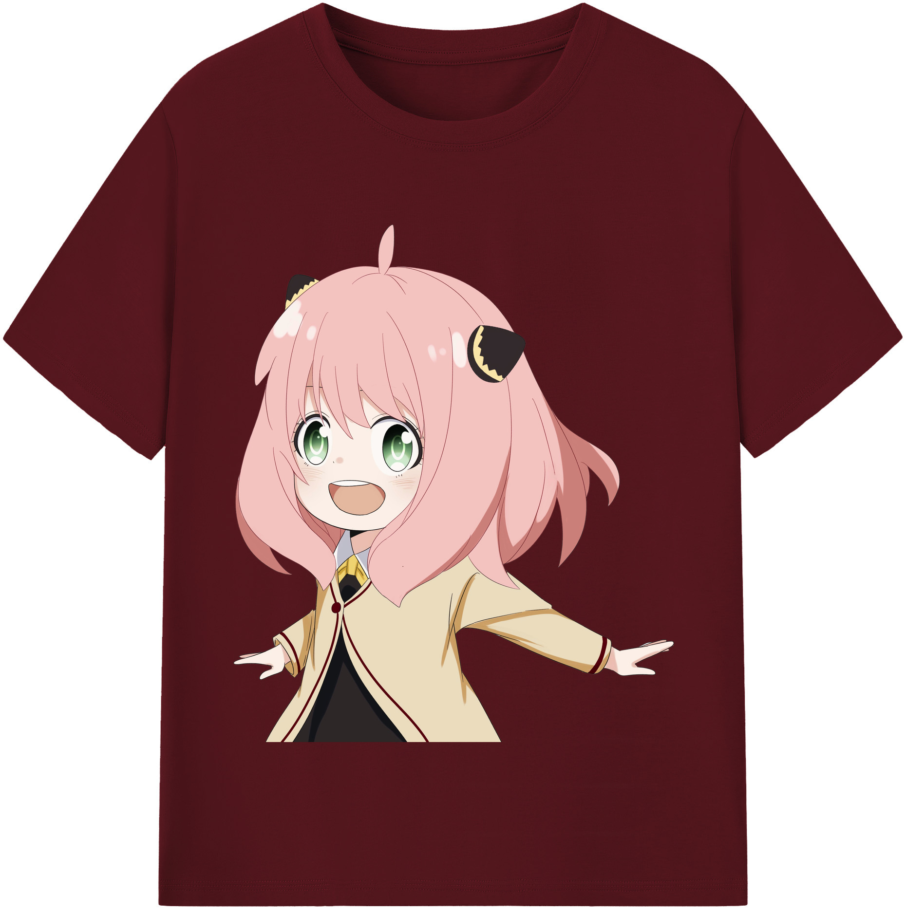 （画像用） SPY×FAMILY间谍家家酒 綿100％半袖Tシャツ（フロントプリント）